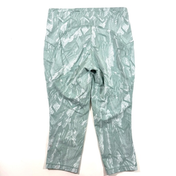 Lululemon Swift Speed High Rise Crop Leggings 21” Reverberate Chevron Jacquard - Picture 2 of 7